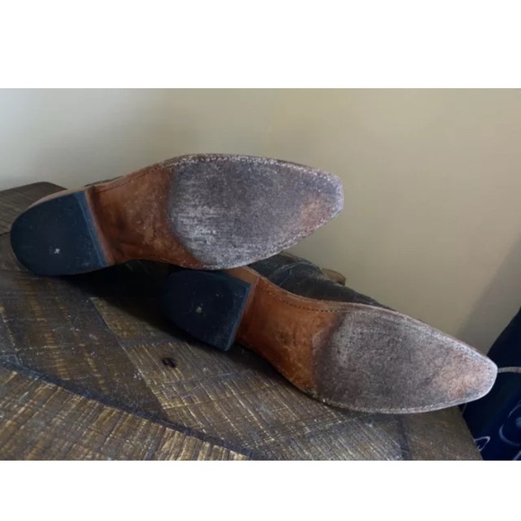 Women’s 1883 Lucchese lizard skin boots 7B - Picture 5 of 7